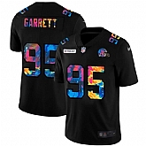 Nike Browns 95 Myles Garrett Black Vapor Untouchable Fashion Limited Jersey yhua,baseball caps,new era cap wholesale,wholesale hats